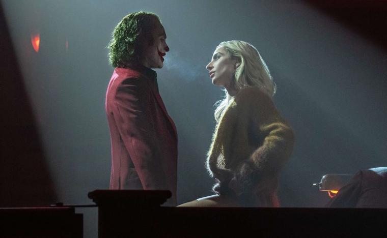 Joaquin Phoenix and Lady Gaga in Joker: Folie à Deux