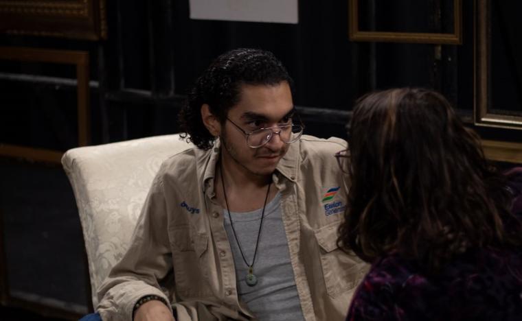 Max de Buys and Lydia Benesh in "The Philanderer"