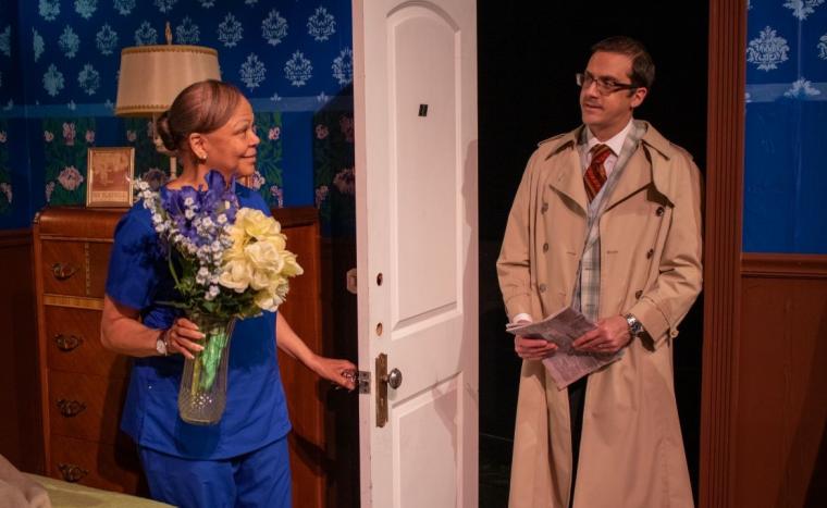 Teresa Moore and Tim Burrow in The Sunshine Boys