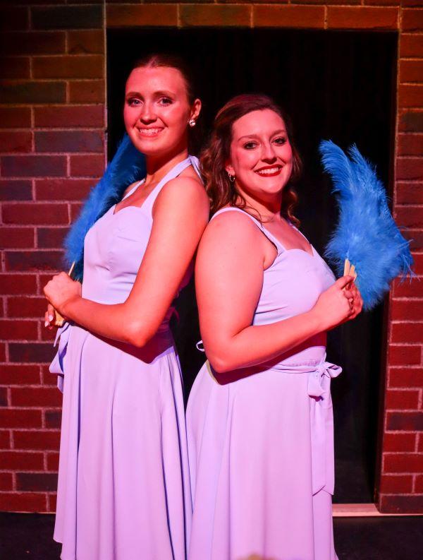 Marissa Pedersen and Peyton Reese in Irving Berlin's White Christmas