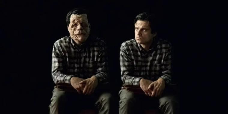 Adam Pearson and Sebastian Stan in A Different Man