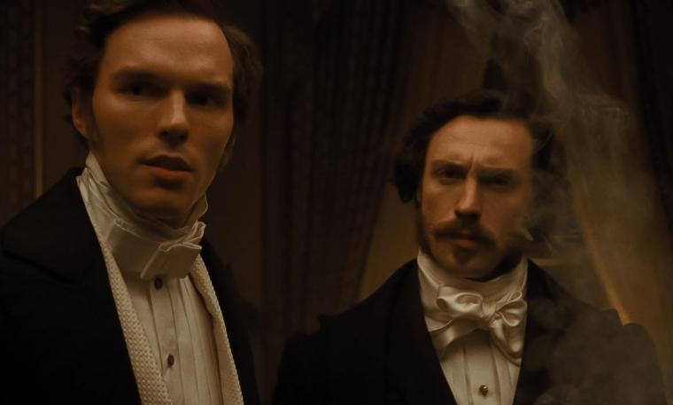 Nicholas Hoult and Aaron Taylor-Johnson in Nosferatu