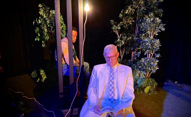 Keenen Wilson and James Driscoll in the Mockingbird on Main's To Kill a Mockingbird