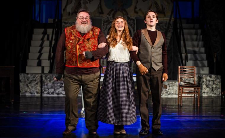 The Spotlight Theatre's "Anastasia" featured Chris Tracy, Claire Sattler and Caleb Swinney.