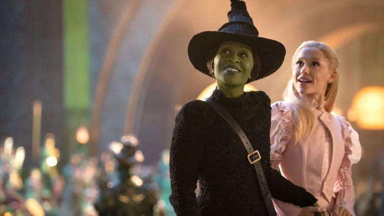 Cynthia Erivo and Ariana Grande in Wicked
