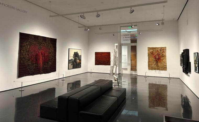 Installation View of the John Deere Art Collection, Figge Art Museum, 2024