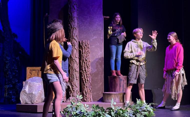 “Peter Pan" at Davenport Junior Theatre -- April 26 through May 4.