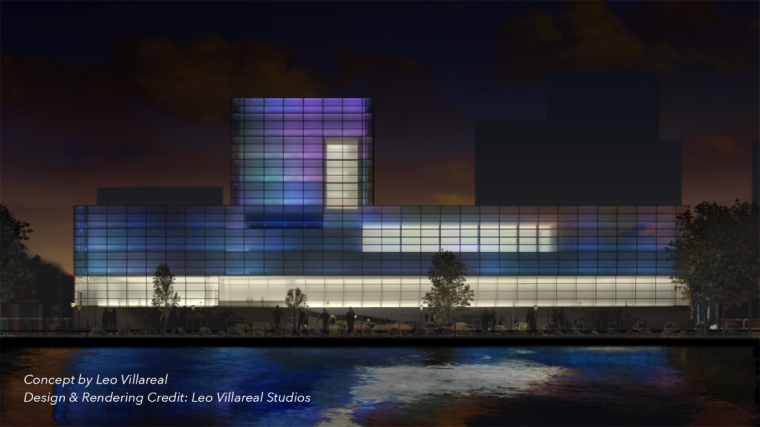 A rendering of "Evanescent Field" for the Figge Art Museum, to be unveiled on Saturday, May 17.