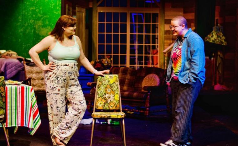 Storm Marie Baca and Jaren Schoustra in Girls' Weekend