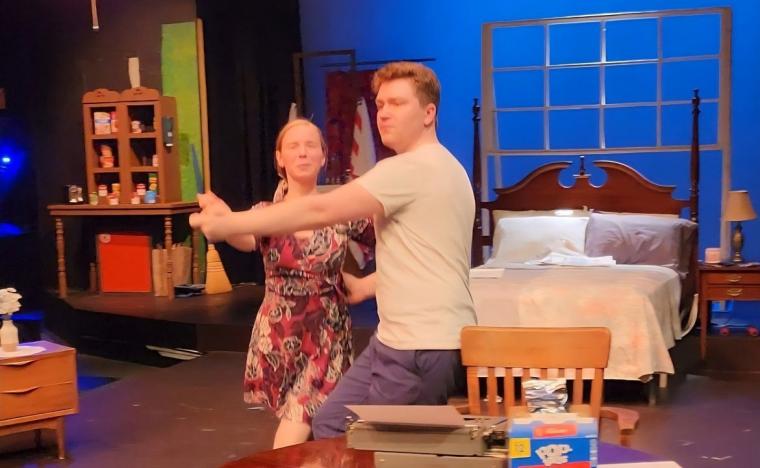 Sydney Crumbleholme and Thayne Lamb in Marry Me a Little