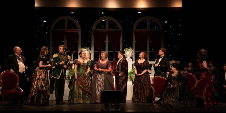 Die Fledermaus ensemble members (photo by Missy Myers of Capturing Fireflies Photography)