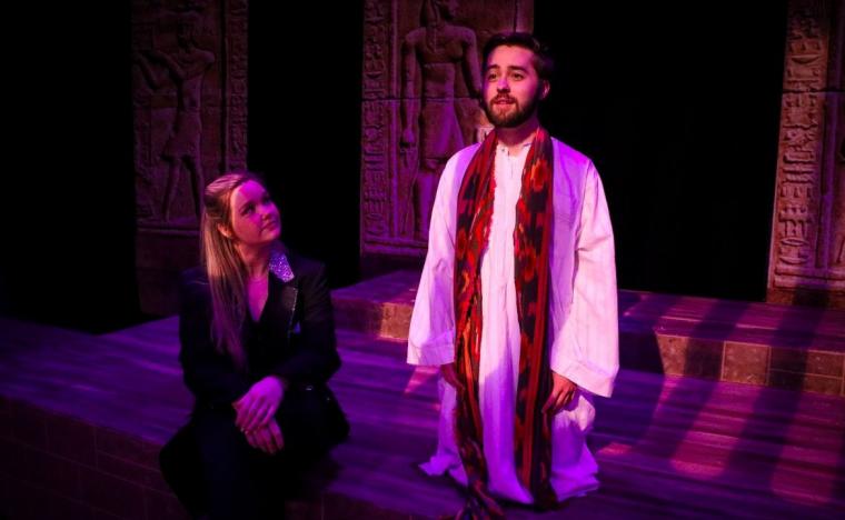 Lauren VanSpeybroeck and Casey Scott in Joseph & the Amazing Technicolor Dreamcoat