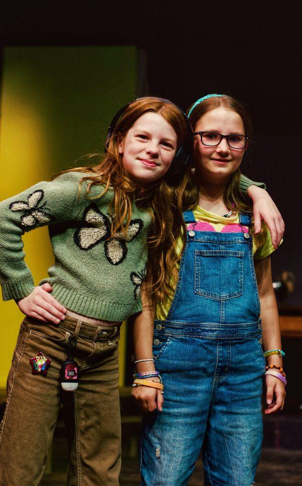 Maisie Jacobsen and Lorelei Hinrichs in Miss Nelson Is Missing!