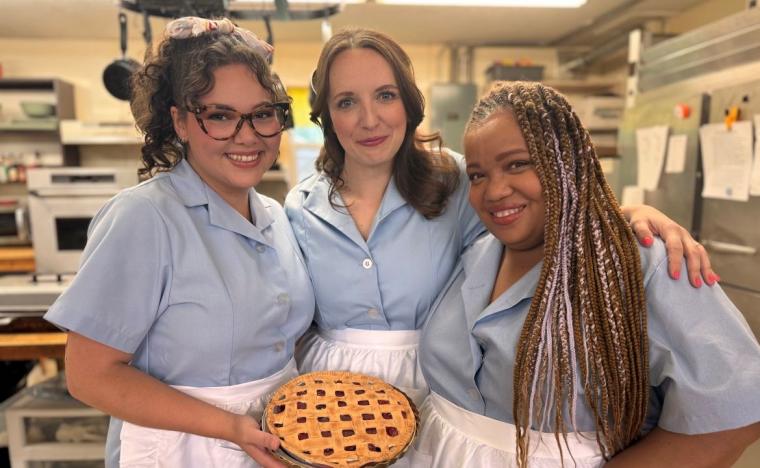  Rachel Da Silva, Emily Gardenhire, and Tammie Harris in Waitress