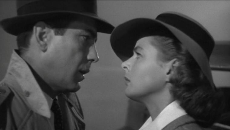 Humphrey Bogart and Ingrid Bergman in "Casablanca" at the Last Picture House -- October 1.