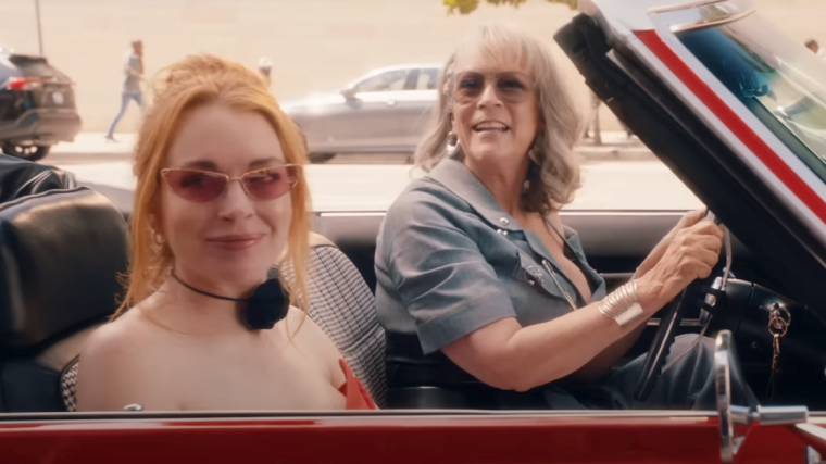 Lindsay Lohan and Jamie Lee Curtis in Freakier Friday