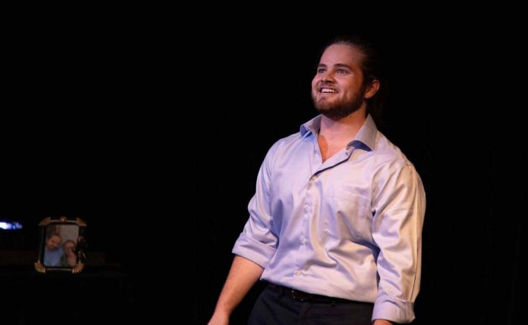 Evan Gagliardo in Ordinary Days (photo by Missy Myers of Capturing Fireflies Photography)