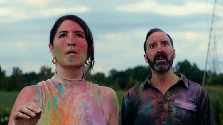 D'Arcy Carden and Tony Hale in Sketch
