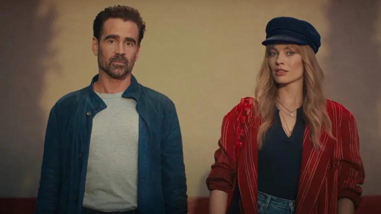 Colin Farrell and Margot Robbie in A Big Bold Beautiful Journey