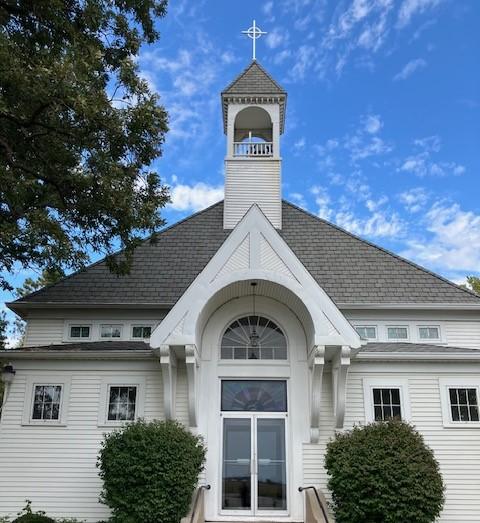 The original New Era Lutheran Church, Muscatine, dates from 1892 (photo by Jonathan Turner).