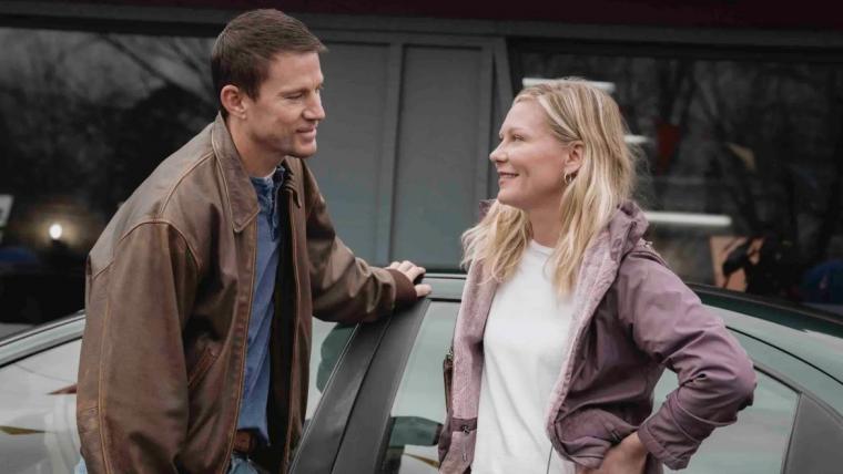 Channing Tatum and Kirsten Dunst in Roofman