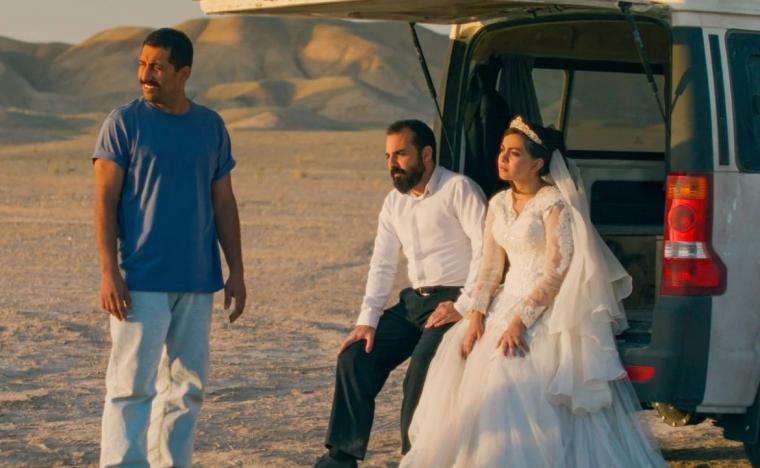 Vahid Mobasseri, Hadis Pakbaten, and Majid Panahi in It Was Just an Accident