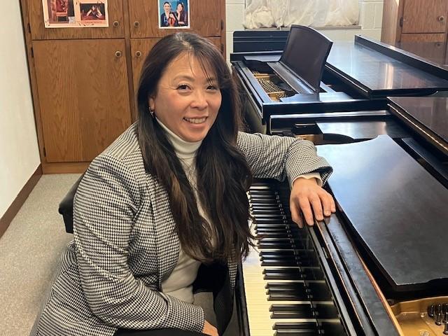 Marian Lee performs in “Up Close with Andy Parker" at the First Presbyterian Church -- January 10.