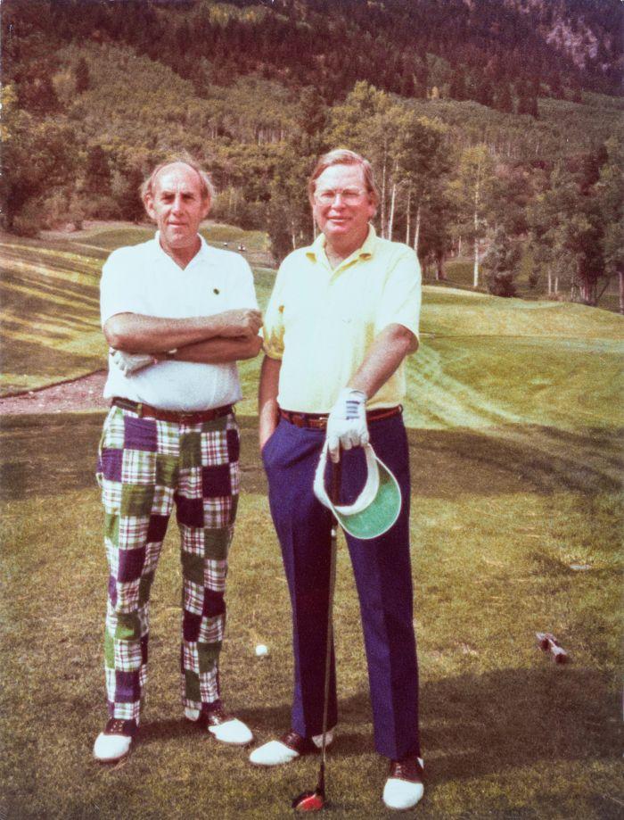 Jim McGlaughlin & Whitey Barnard at Pine Valley.