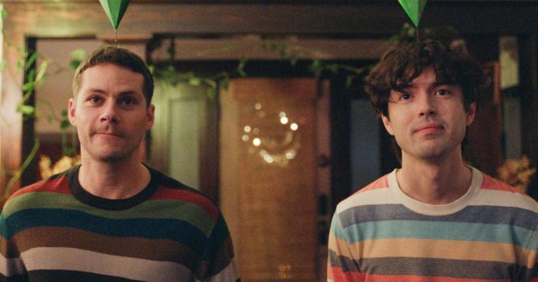 Dylan O'Brien and James Sweeney in Twinless