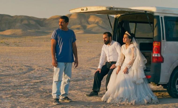 Mohamad Ali Elyasmehr, Hadis Pakbaten, and Majid Panahi in It Was Just an Accident