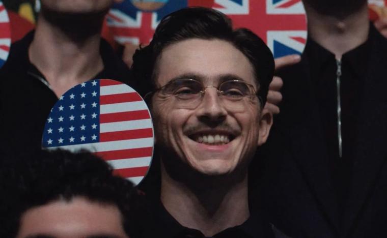 Timothée Chalamet in Marty Supreme