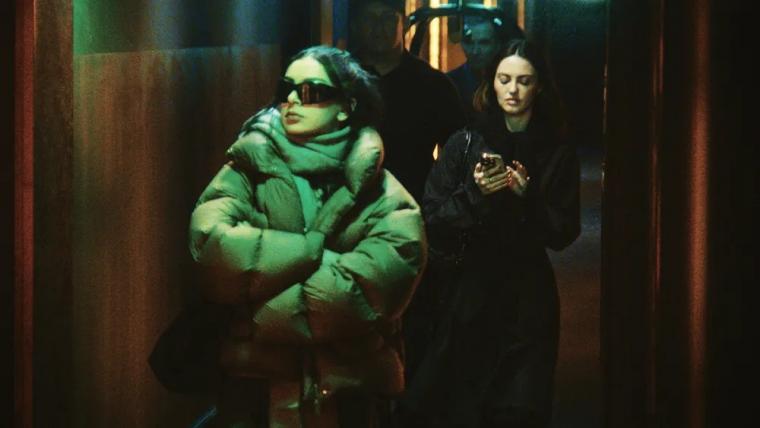 Charli XCX and Trew Mullen in The Moment