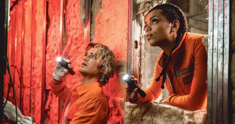 Joe Keery and Georgina Campbell in Cold Storage