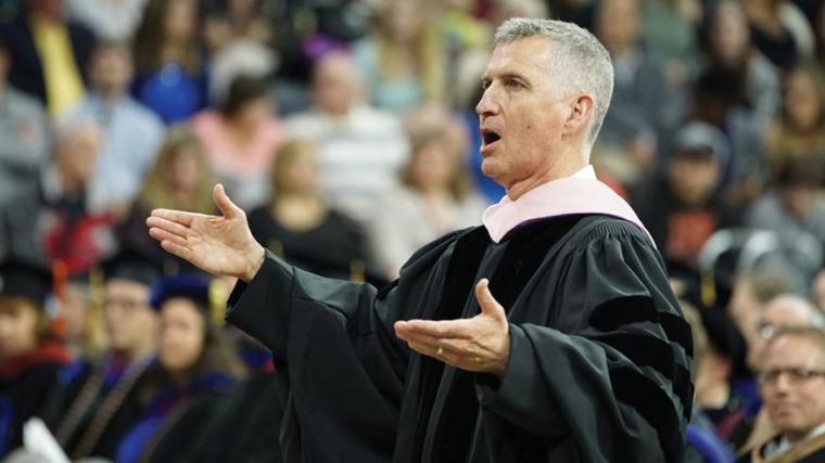 Jon Hurty, 66, will retire in June 2026 after serving as Augie's director of choral activities for 30 years. (courtesy of Augustana College)