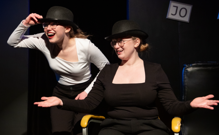 Elane Edwards and Adrienne Evans in What Might Have Been