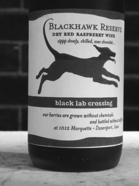 Keith Meyer's Wine Label Black Lab Crossing