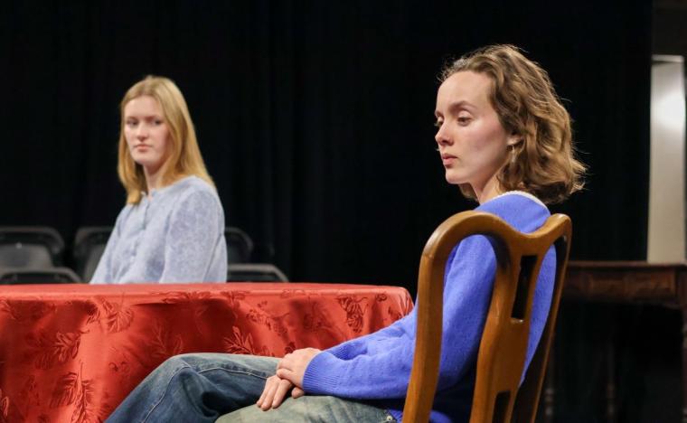 Bethany Yanchick and Alice Sylvie in "Breadcrumbs" at Augustana College -- April 9 through 12.