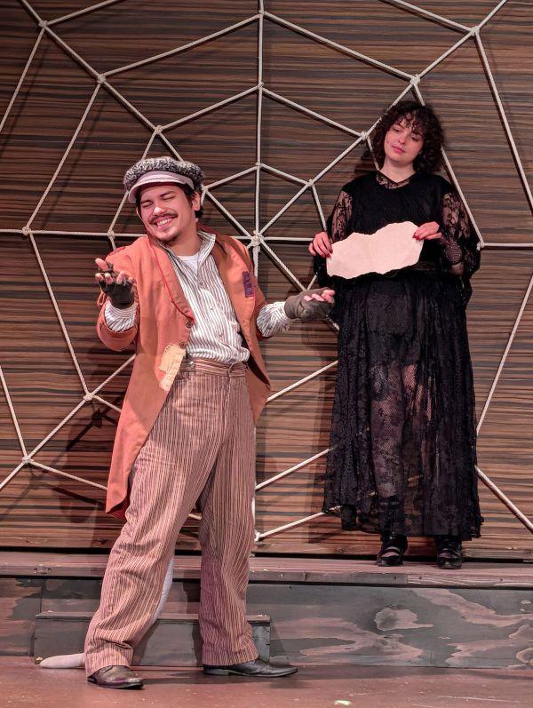 Micah Bernas and Marion Stenfort in Charlotte's Web
