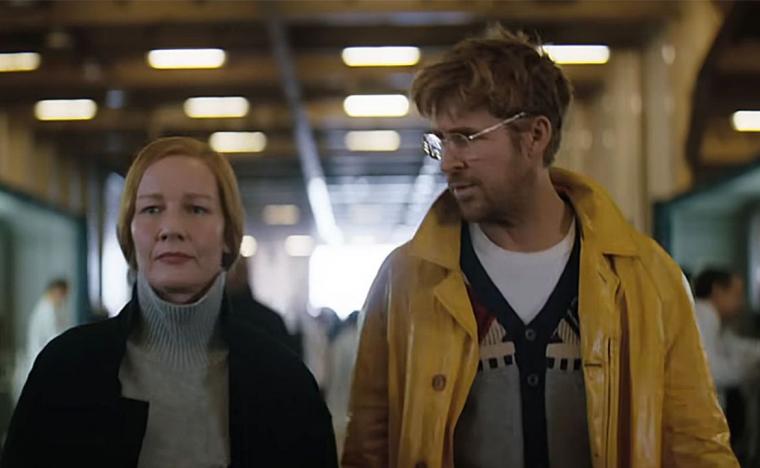 Sandra Hüller and Ryan Gosling in Project Hail Mary