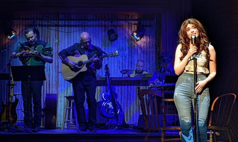 Steve Lasiter, Brad Hauskins, and Jennifer Barnaba in Honky Tonk Angels