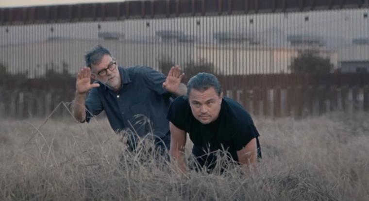 Paul Thomas Anderson directing Leonardo DiCaprio in One Battle After Another