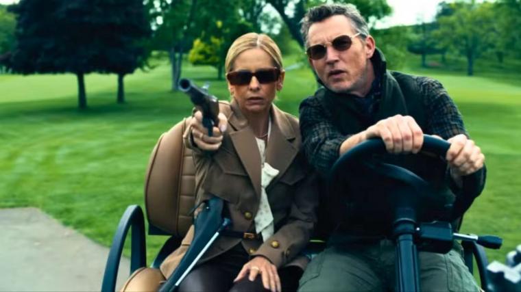 Sarah Michelle Gellar and Shawn Hatosy in Ready or Not 2: Here I Come