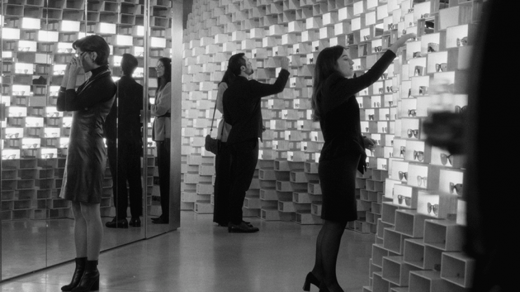 Two People Exchanging Saliva