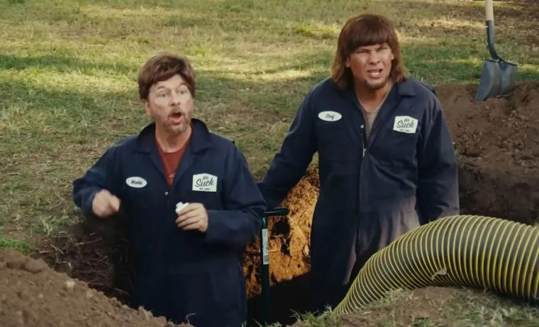 David Spade and Theo Von in Busboys
