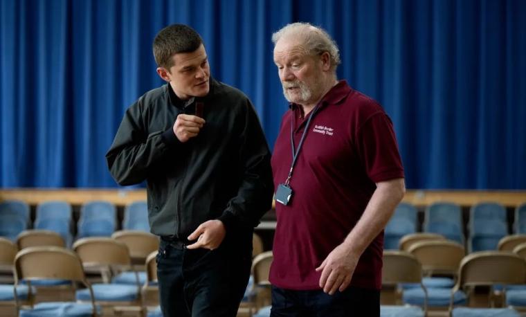 Robert Aramayo and Peter Mullan in I Swear