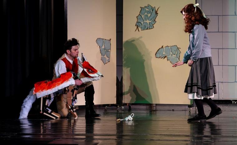 Matthew Call and Abigail Bennett in The Secret Garden