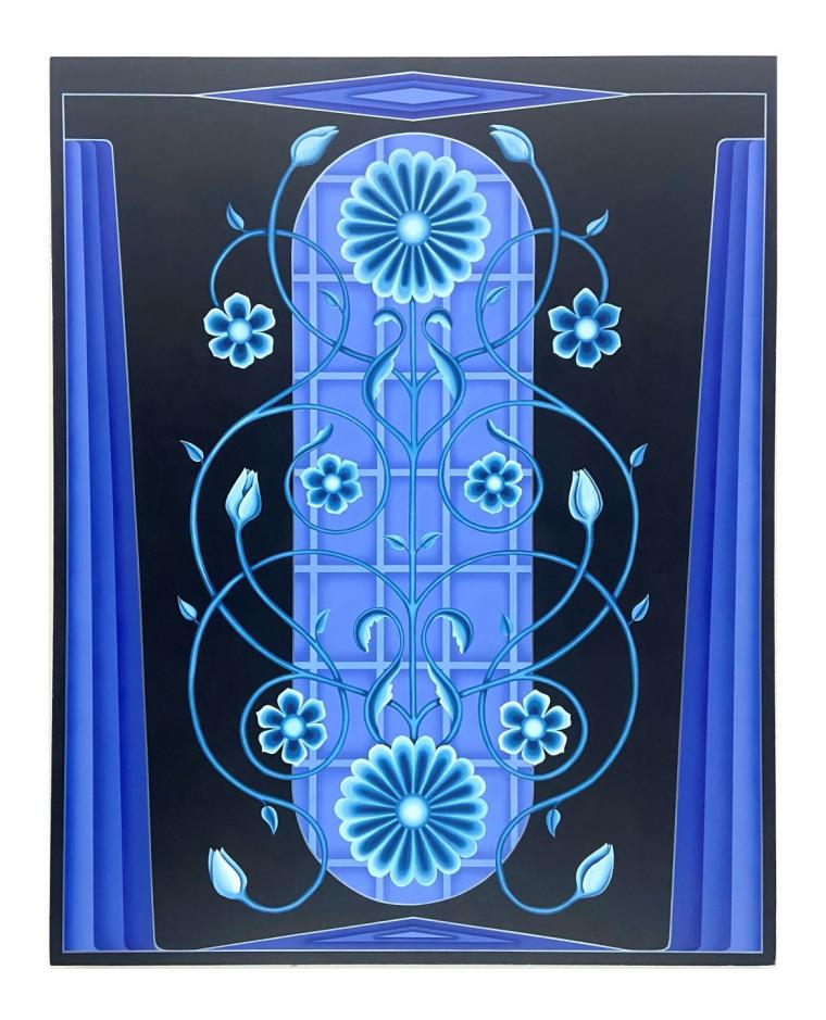 Blue Ornament