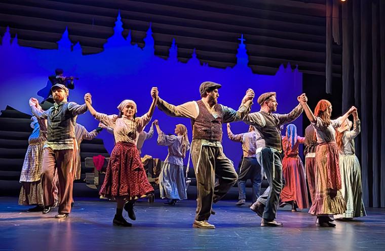 Fiddler on the Roof ensemble members