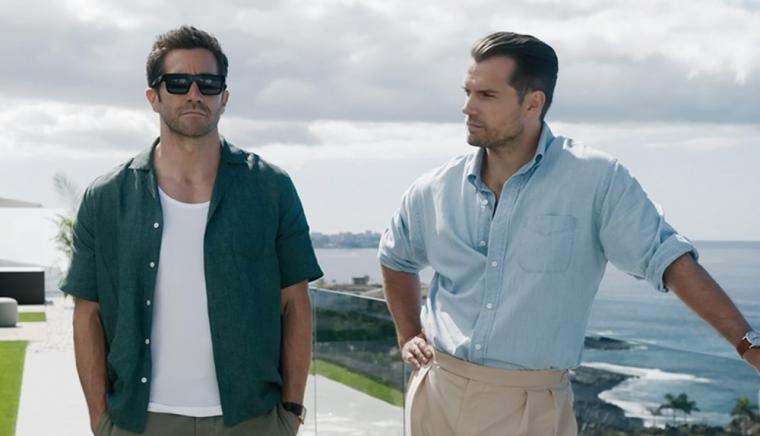Jake Gyllenhaal and Henry Cavill in In the Grey