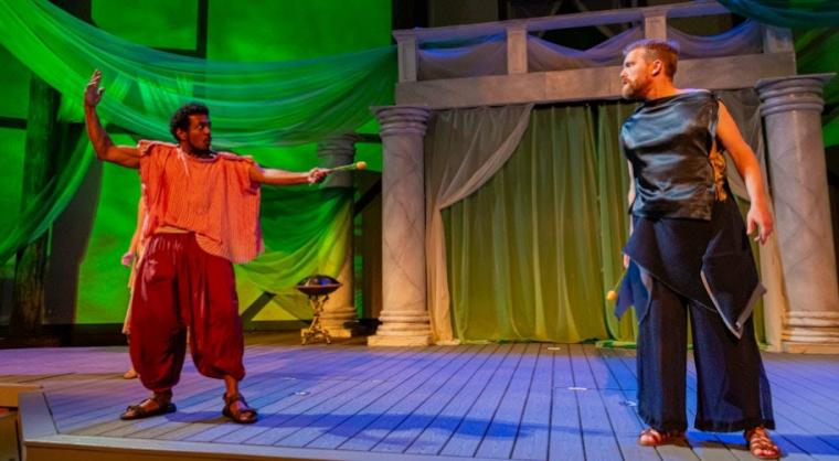 Riverside Theatre's “A Midsummer Night's Dream" at Lower City Park -- June 12 through 28.